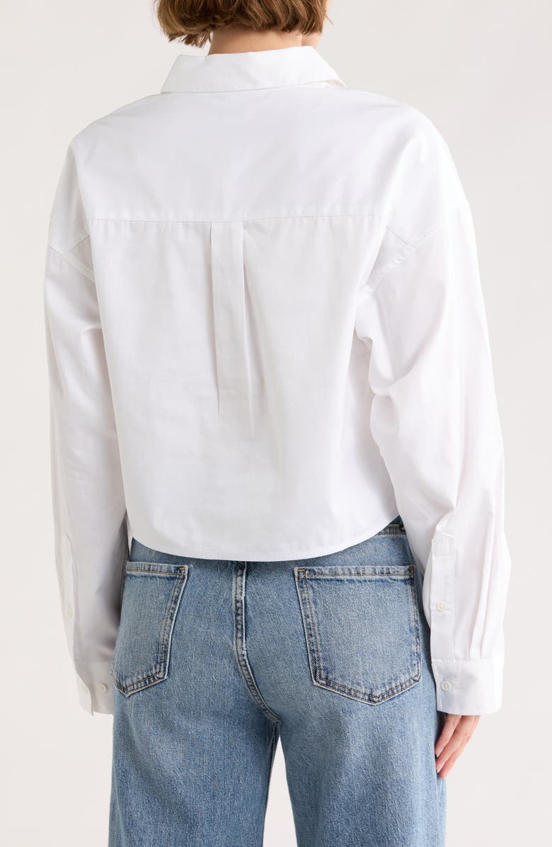 Joe's The Crop Boyfriend Button-Up Shirt, Alternate, color,