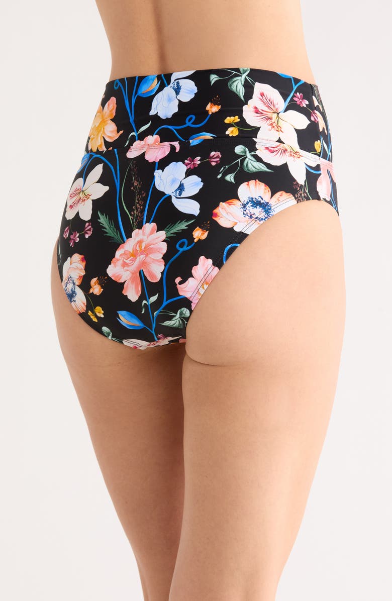 JANTZEN Barbara Convertible Bikini Bottoms, Alternate, color, Black
