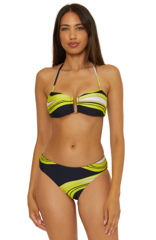 Trina Turk Serena Bandeau Bikini Top In Multi