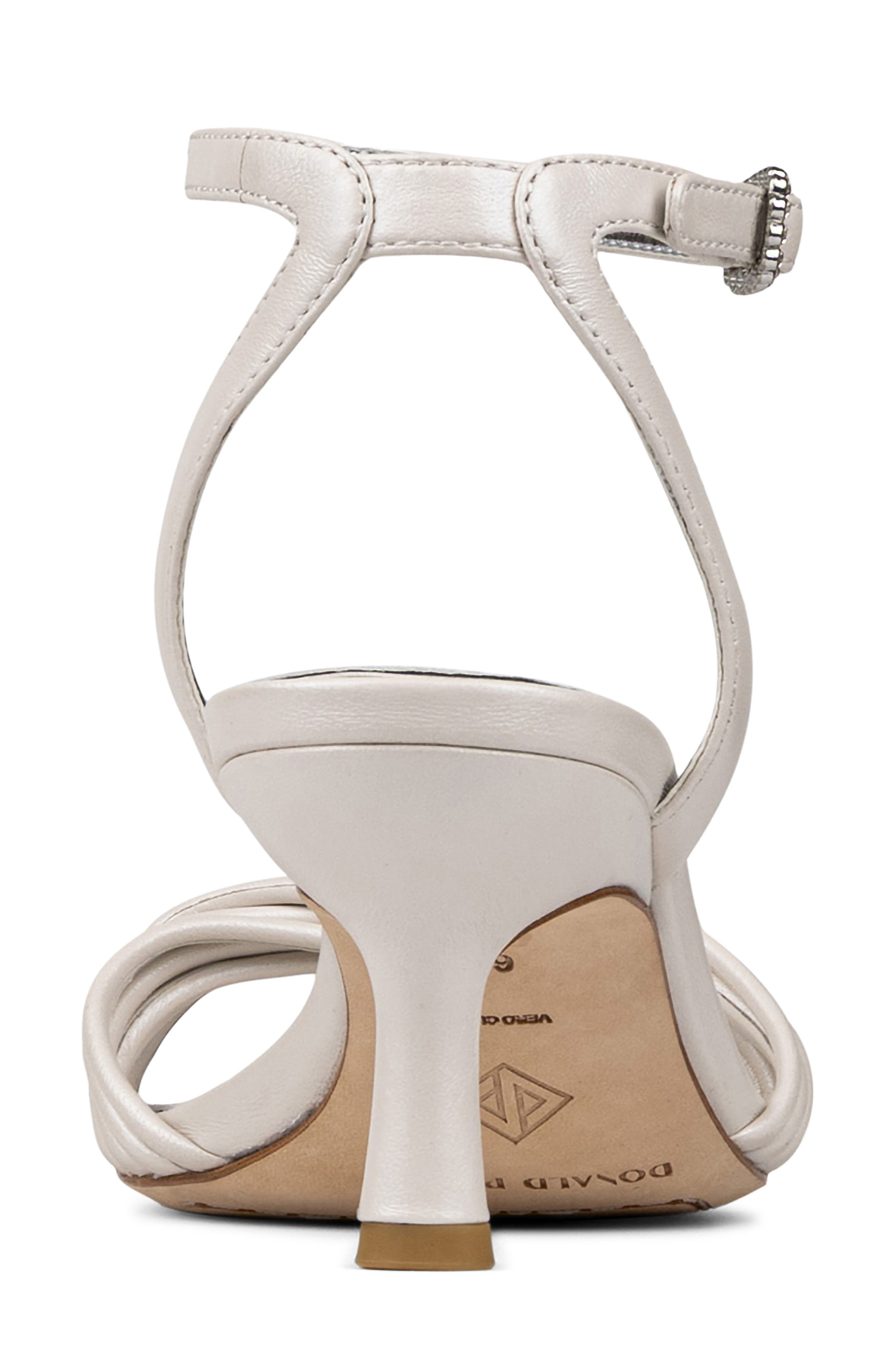 Donald Pliner Ilya Ankle Strap Sandal, Alternate, color, Pearl
