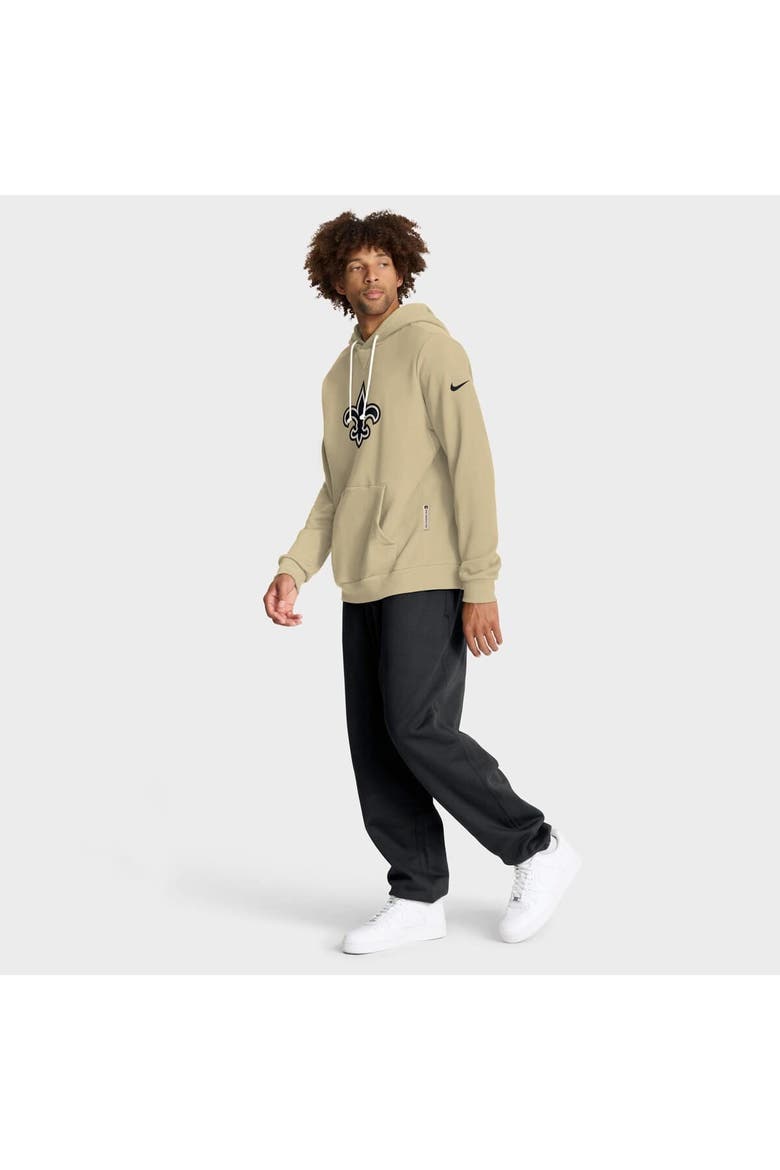 Men's Nike Gold New Orleans Saints Sideline Standard Issue Alt 2 Dri-FIT Hoodie, Alternate, color, Gold