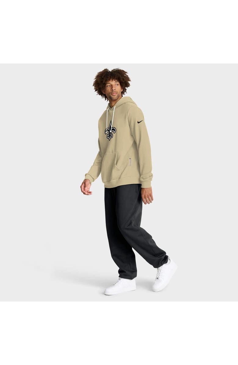 Nike Men's Nike Gold New Orleans Saints Sideline Standard Issue Alt 2 Dri-FIT Hoodie, Alternate, color, Gold