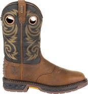 Georgia Boot Carbotec Lt Waterproof Pullon Work Boot