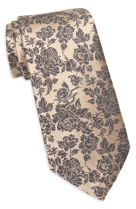 Gelch Floral Print Tie