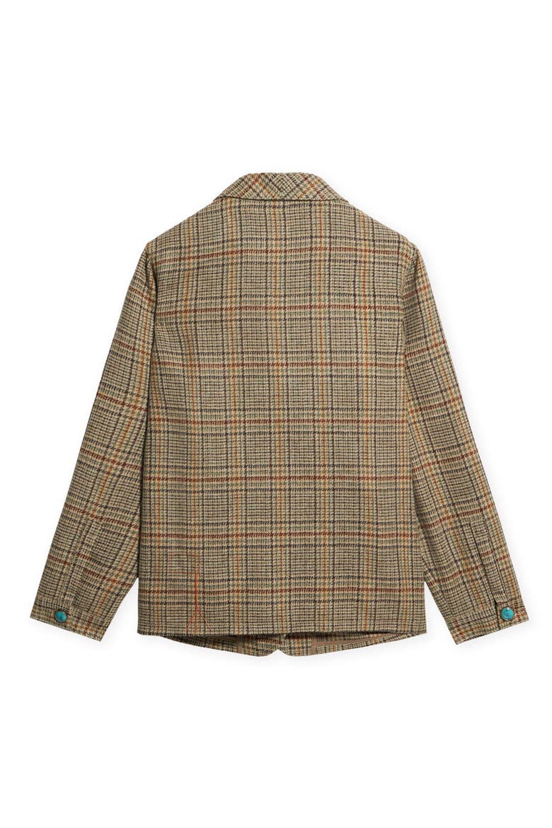 Scotland Classic Wool Check Jacket, Alternate, color, MIX