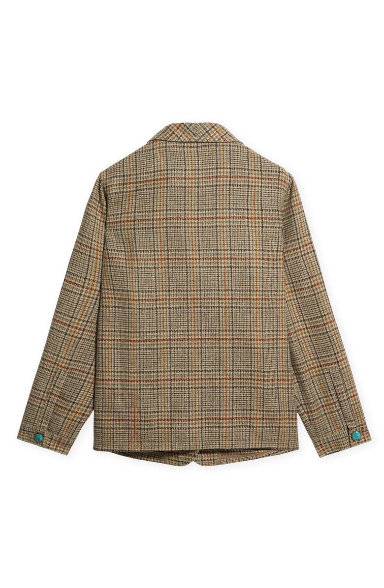 Fortela Scotland Classic Wool Check Jacket, Alternate, color, Mix