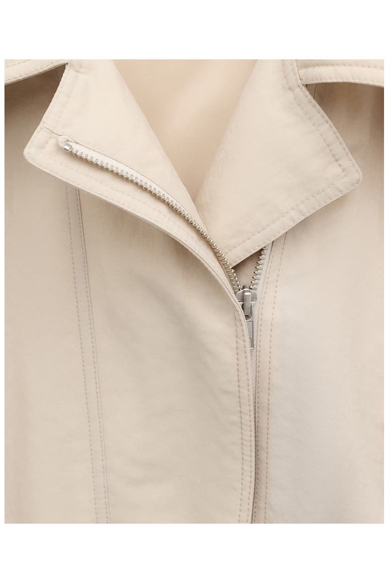 Oversize Gathered Hem Jacket, Alternate, color, LIGHT/ PASTEL GREY