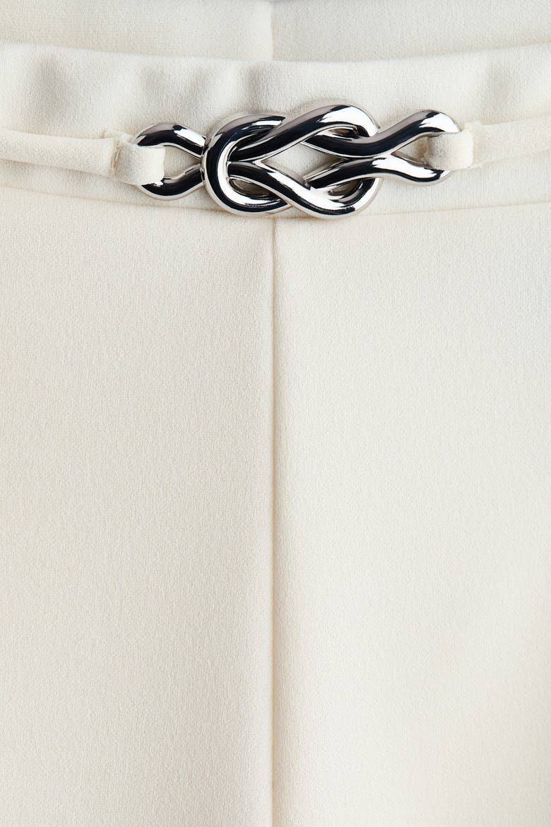 Bootcut Ponte Pants, Alternate, color, Cream