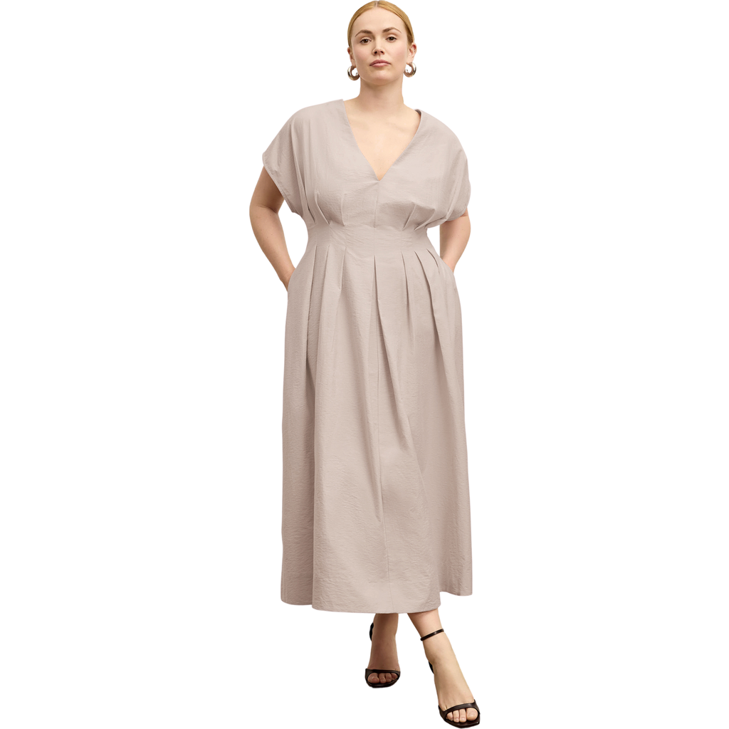 M.m.lafleur Jelina Dress In Brown