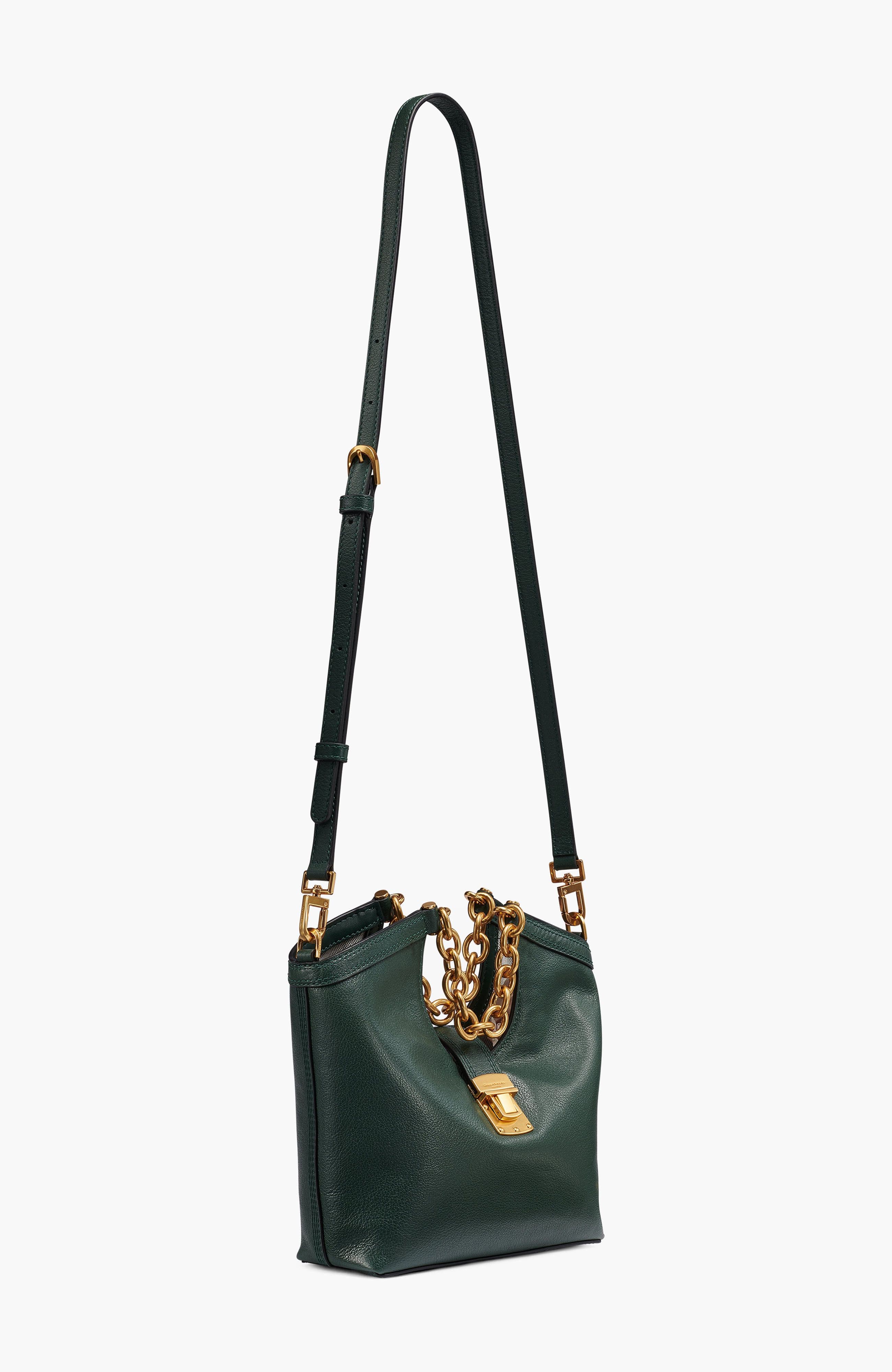 Small Leno Tote, Alternate, color, Dark Forest