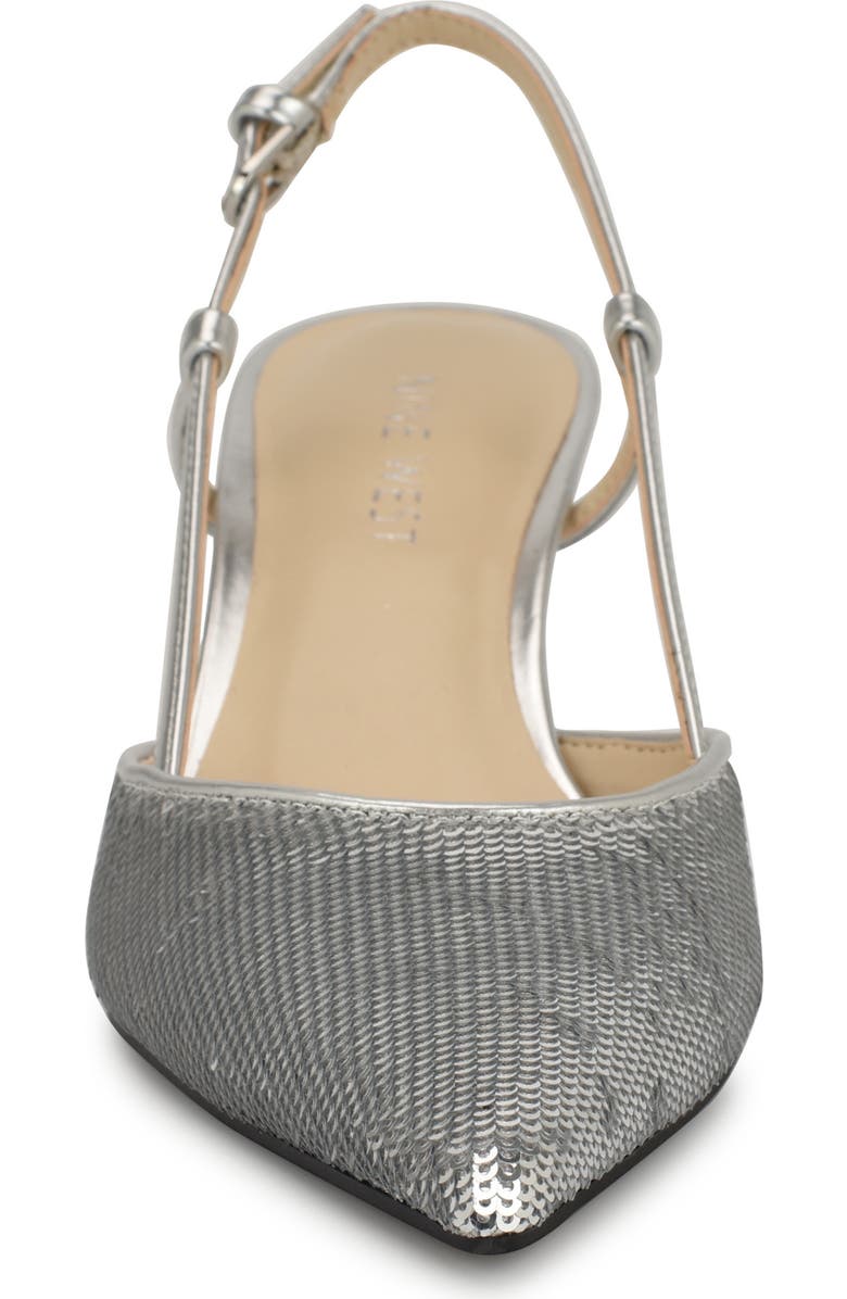 Nine West Rowen Slingback Kitten Heel Pump, Alternate, color,