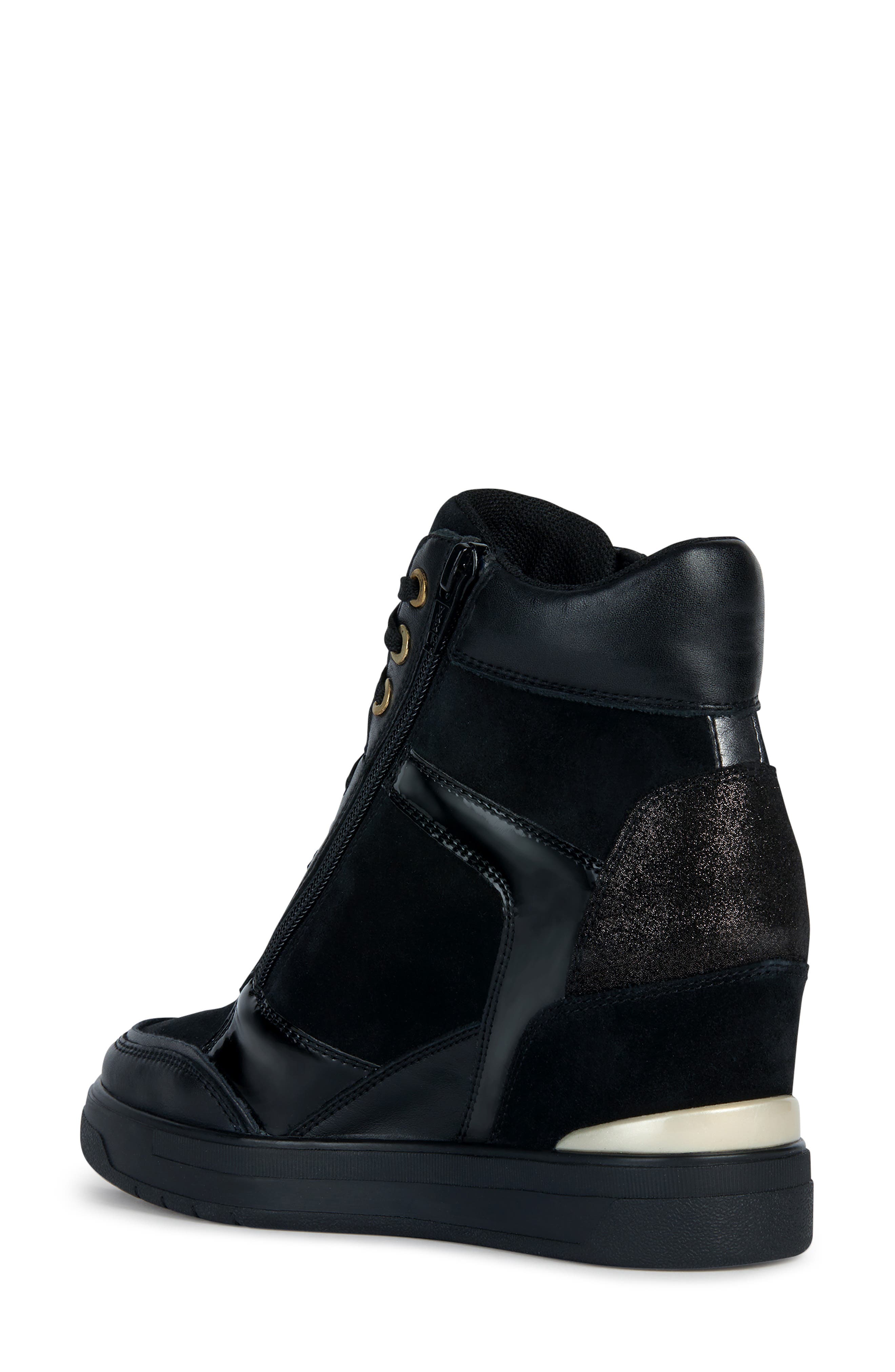 Geox Maurica Wedge Sneaker, Alternate, color, 