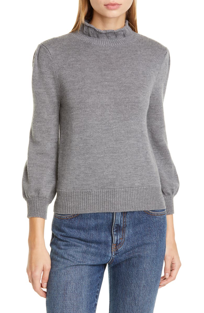 CO Essentials High Collar Wool Sweater, Main, color, 