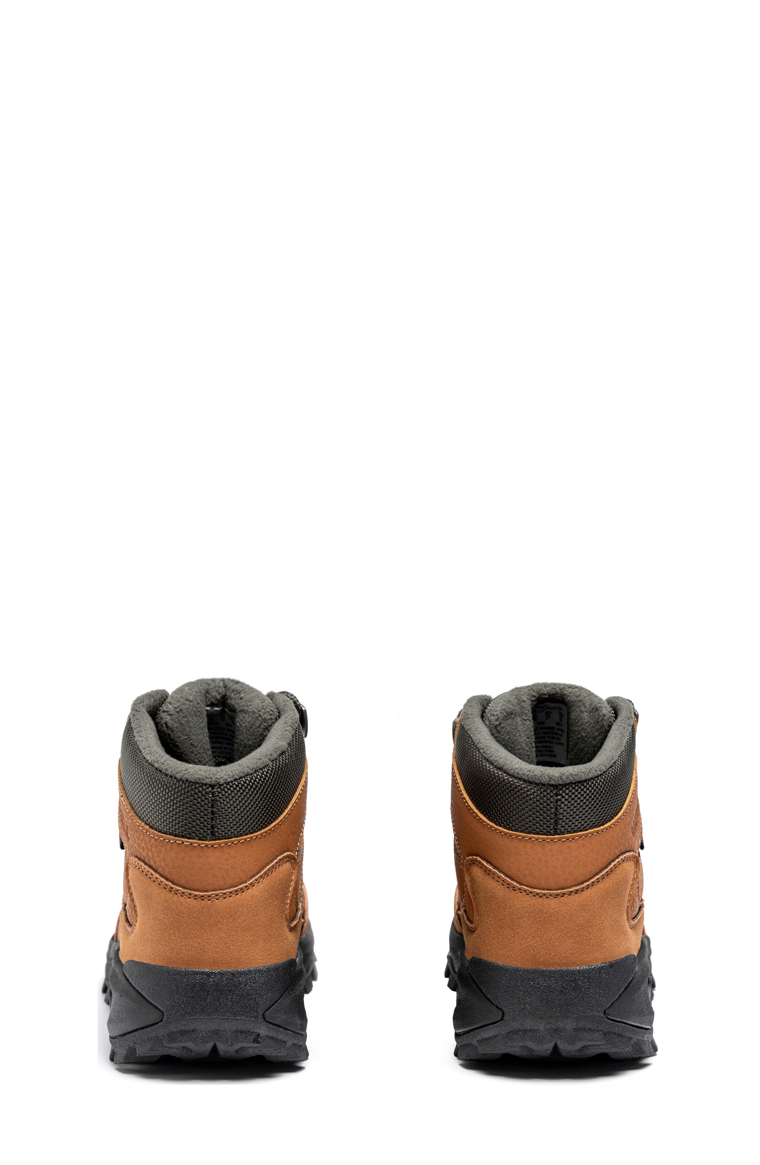 Kids' Moab Peak Waterproof Hiking Boot, Alternate, color, TAN/OLIVE
