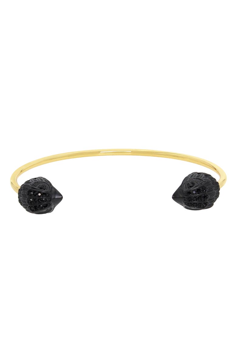 Kurt Geiger London Two-Tone Eagle's Head Cuff Bracelet, Main, color, 