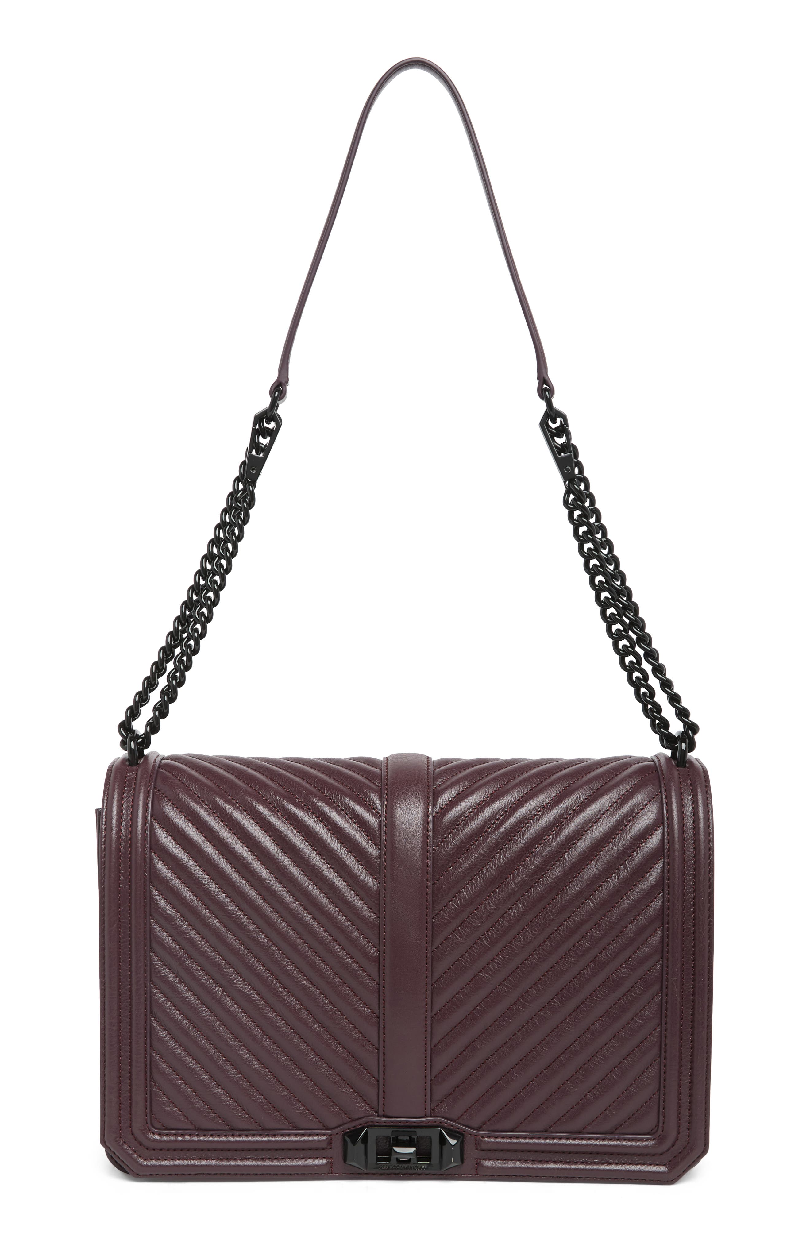 'Love Jumbo' Crossbody Bag, Main, color, CONCORD