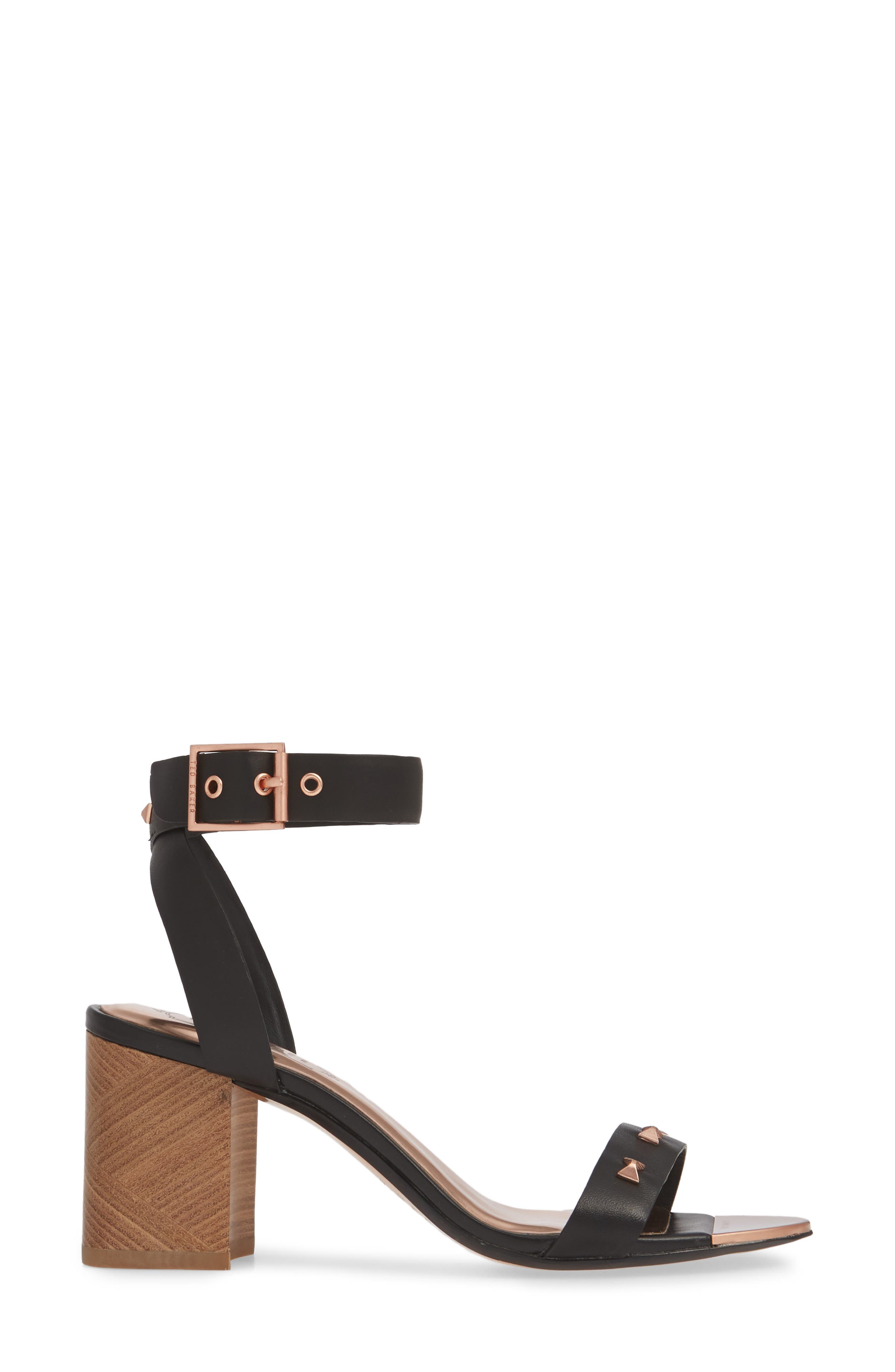 Ted Baker London Biah Ankle Strap Sandal, Alternate, color, 
