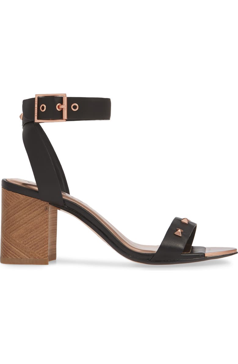 Ted Baker London Biah Ankle Strap Sandal, Alternate, color,
