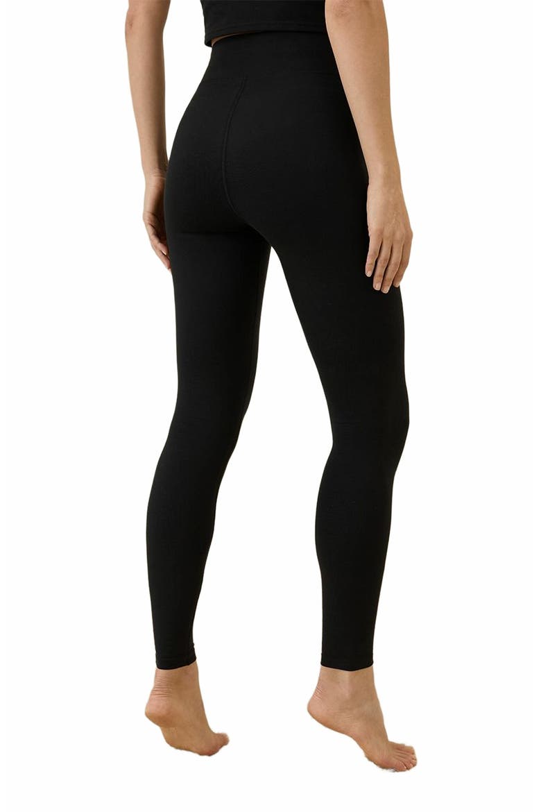 Organic Cotton On the Go-To Legging, Alternate, color, Black