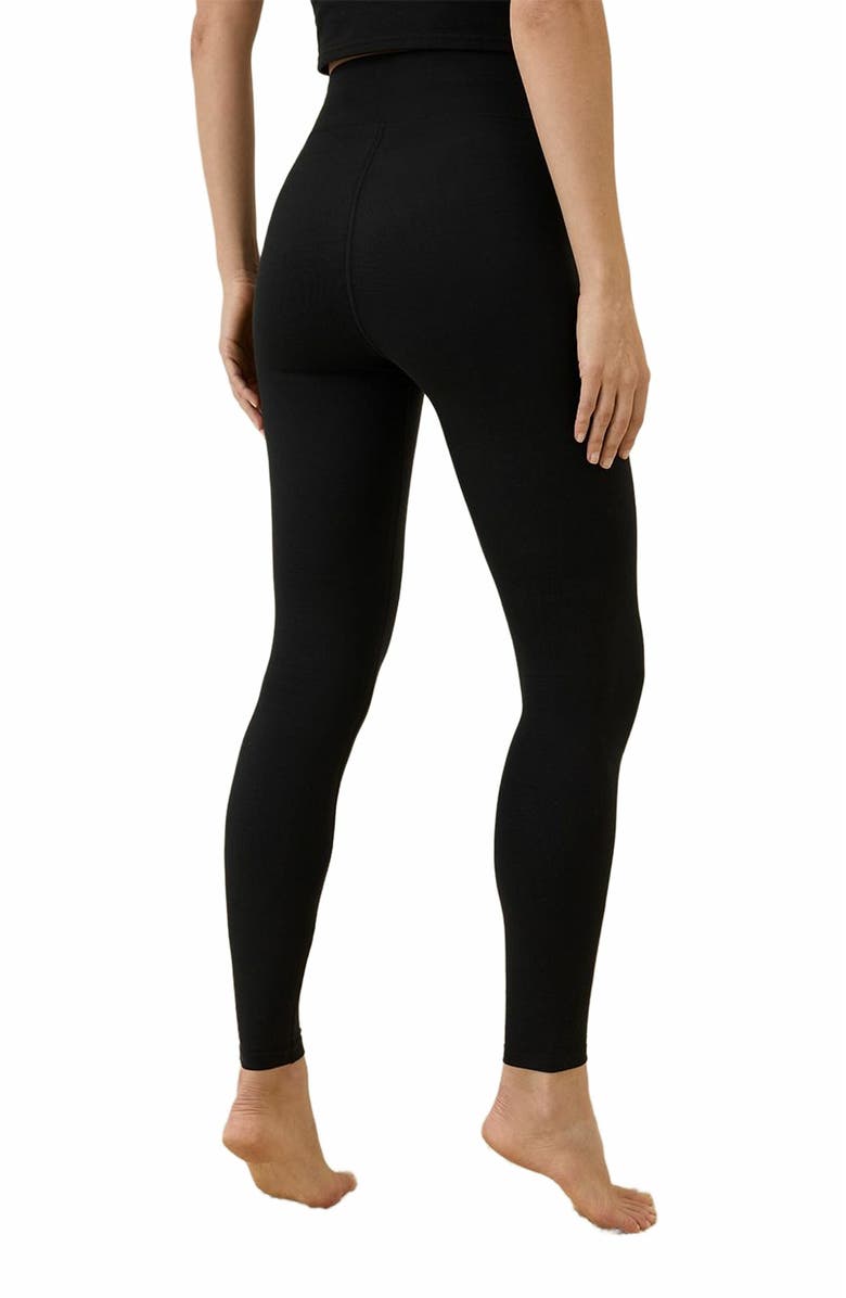 Pact Organic Cotton On the Go-To Legging, Alternate, color, Black