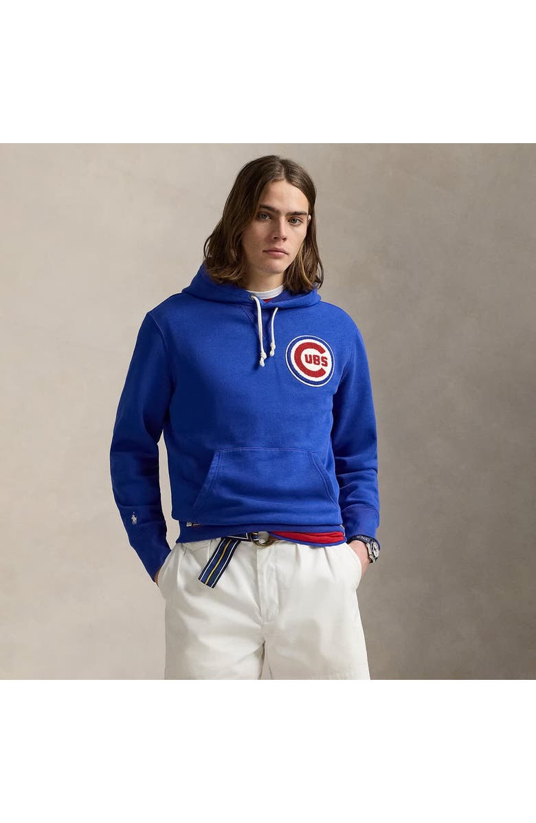Polo Ralph Lauren Royal Cubs Fleece Hoodie, Main, color, 