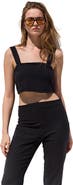 Gottex Beach Life Terra Square Neck Crop Top Cover-Up
