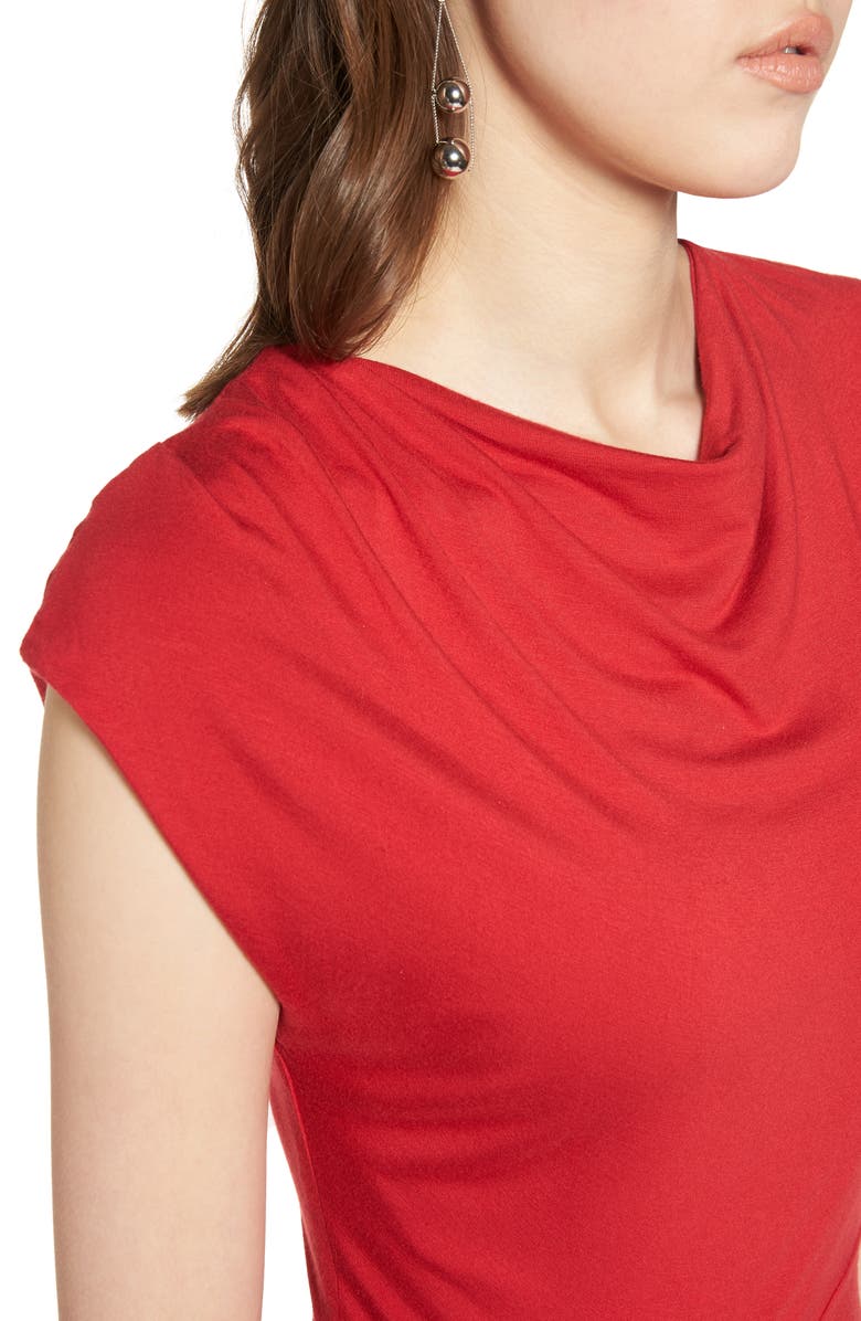 Halogen<sup>®</sup> Ruched Detail Sheath Dress, Alternate, color, 