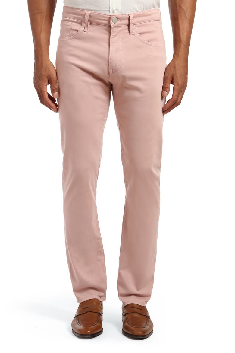 Courage Straight Leg Twill Pants, Main, color, BLUSHED TWILL