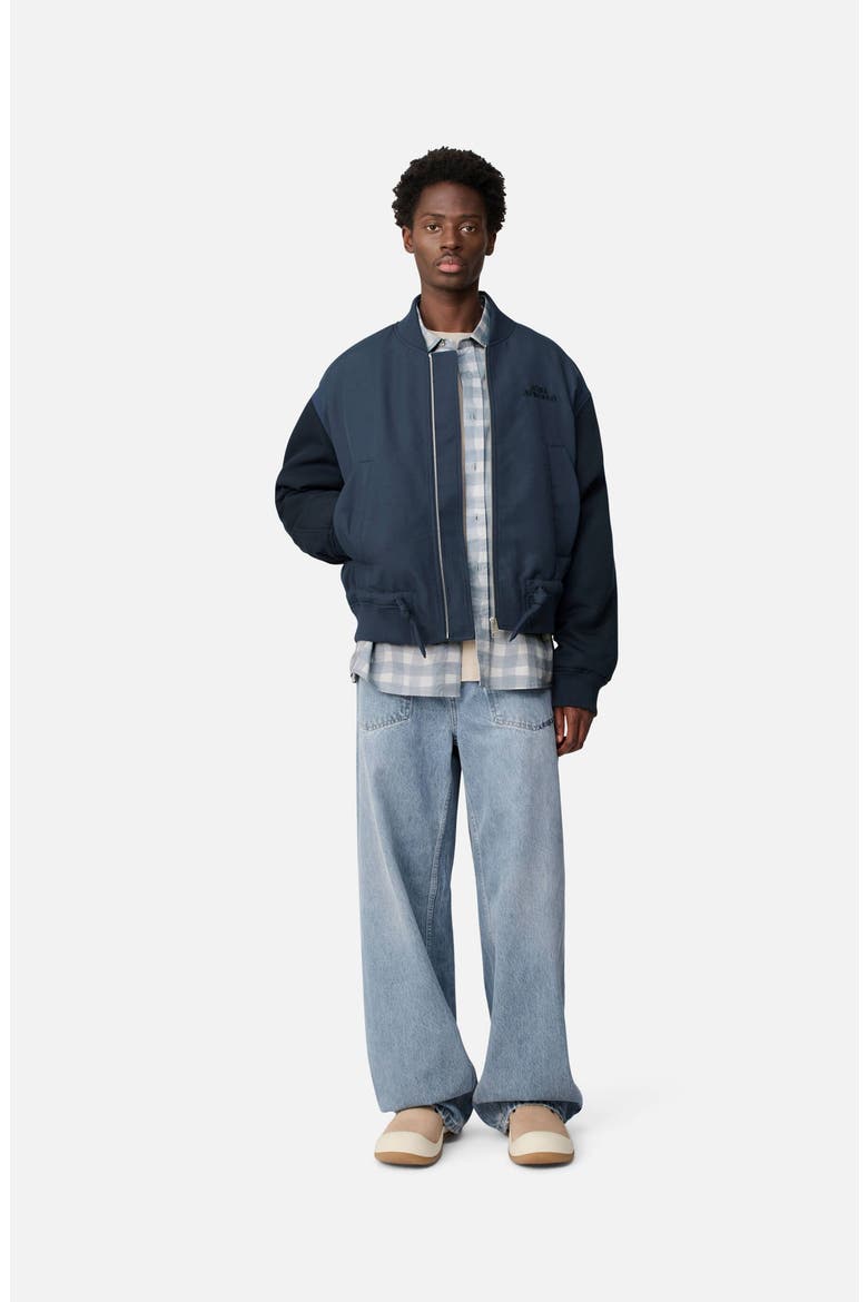 Archer Bomber Jacket, Alternate, color, Navy