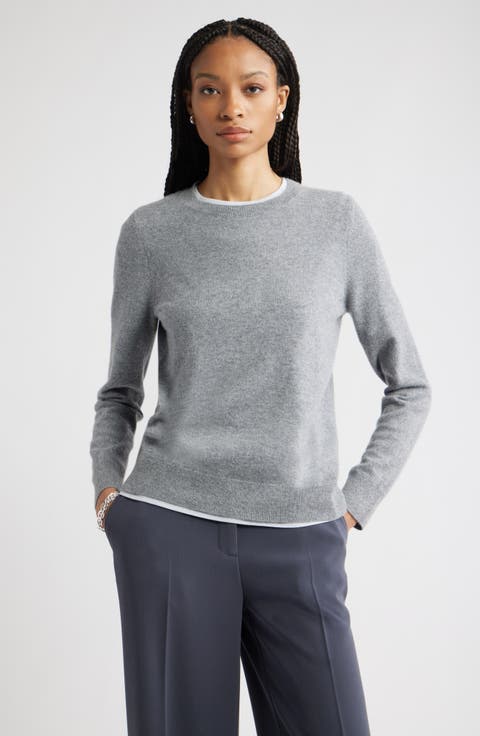 deres sheer cashmere sweater　グレー デレス deres sheer cashmere sweaterグレー デレス