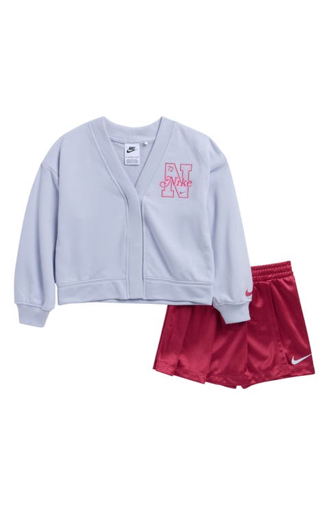 Kids' Varsity Prep Cardigan & Skort Set