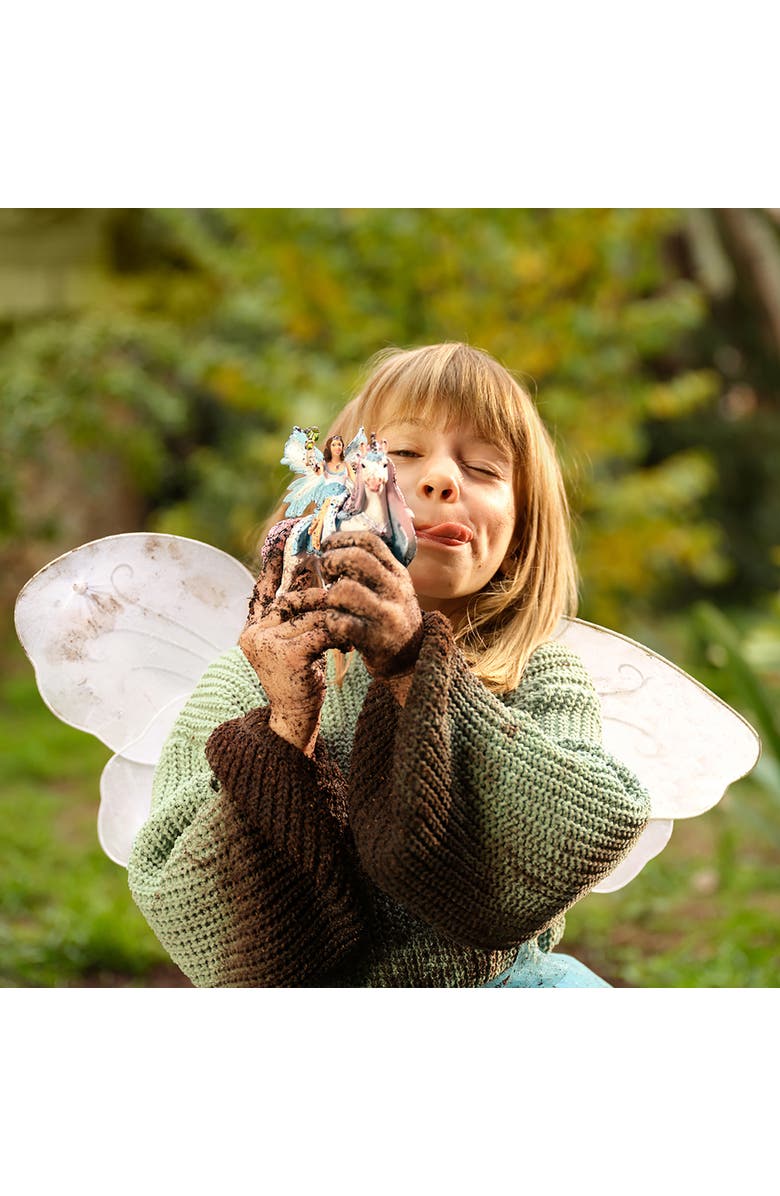 Schleich Bayala Fairy Eyela With Princess Unicorn 3 Piece Playset, Alternate, color, Multicolored