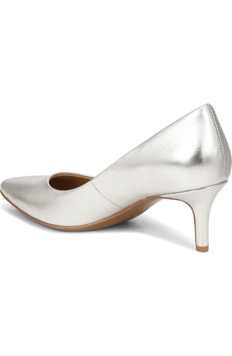 Naturalizer Everly Pump, Alternate, color, Silver Leather