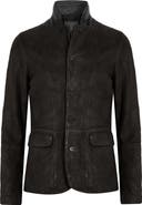 AllSaints Survey Layered Leather Jacket