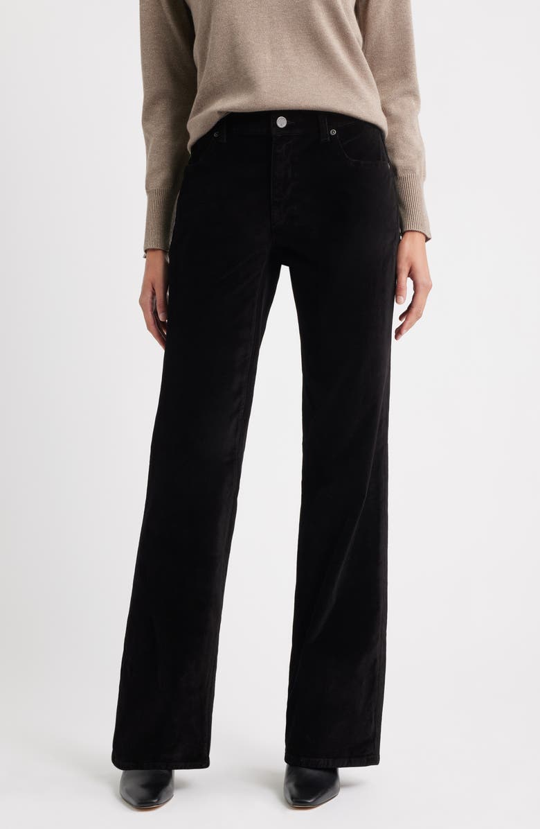 KOBI HALPERIN Ruby Flare Leg Pants, Main, color, Black