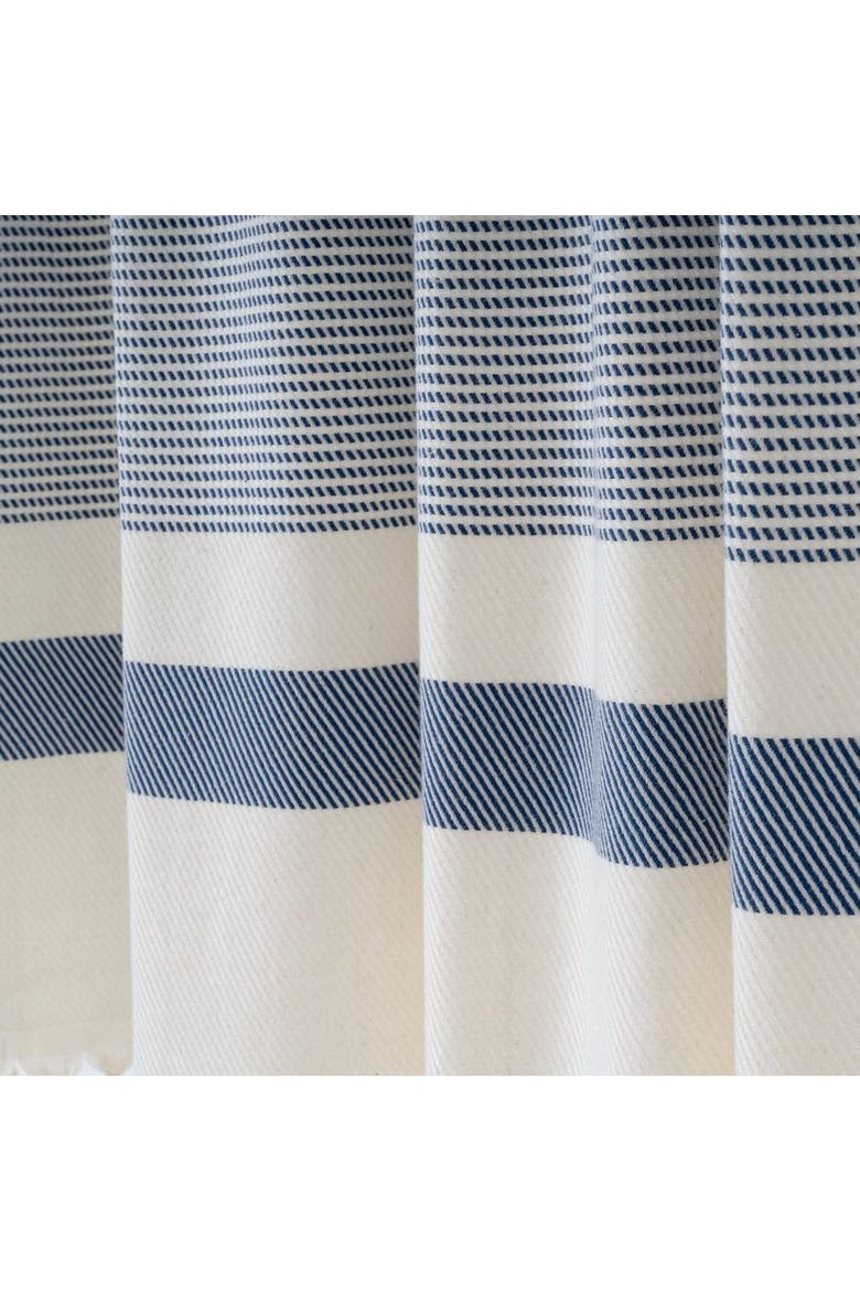 Pixel Shower Curtain, Alternate, color, Denim Blue