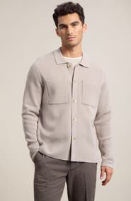 Nordstrom Merino Wool Blend Button Front Cardigan