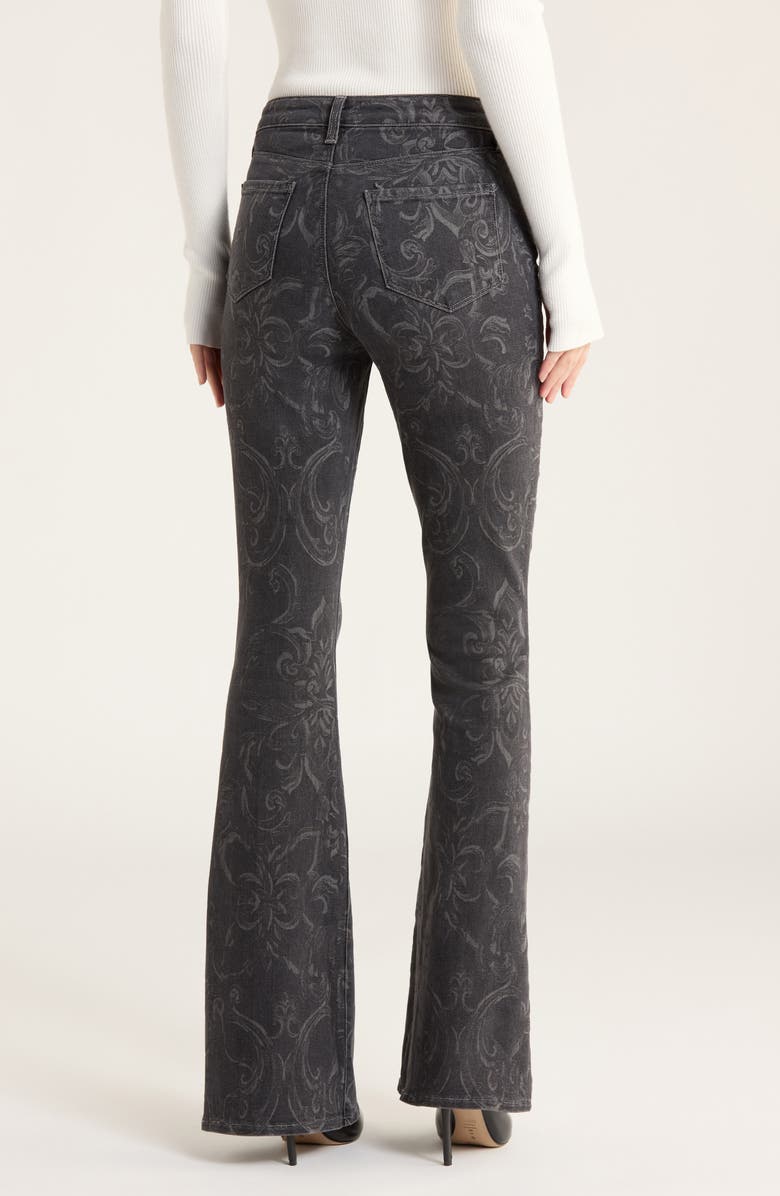 L'AGENCE Marty High Waist Flare Leg Jeans, Alternate, color, Grey Mediterranean