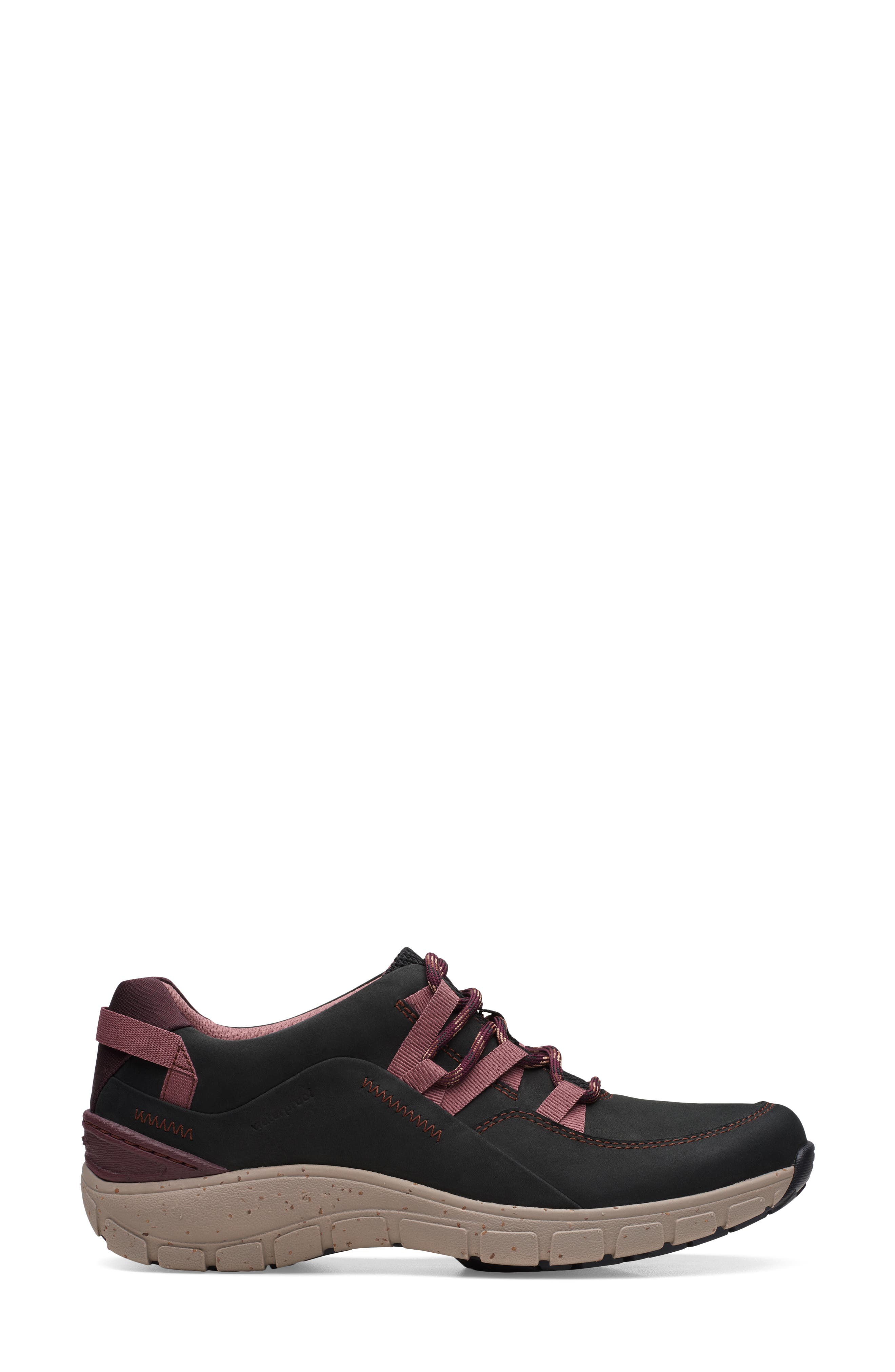 Clarks<sup>®</sup> Wave Range Waterproof Sneaker, Alternate, color, 