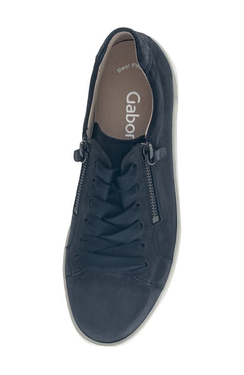Gabor 63.334 Platform Sneaker In Blue