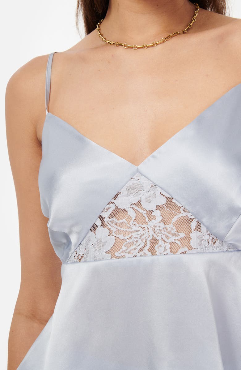 CAMI NYC Adelaide Silk Peplum Camisole, Alternate, color,