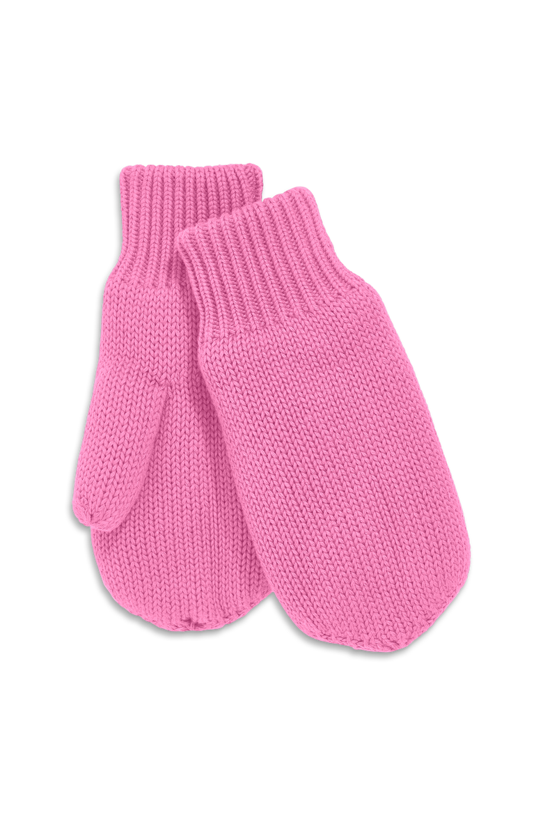Kids Fleece-Lined Mittens, Main, color, Peony