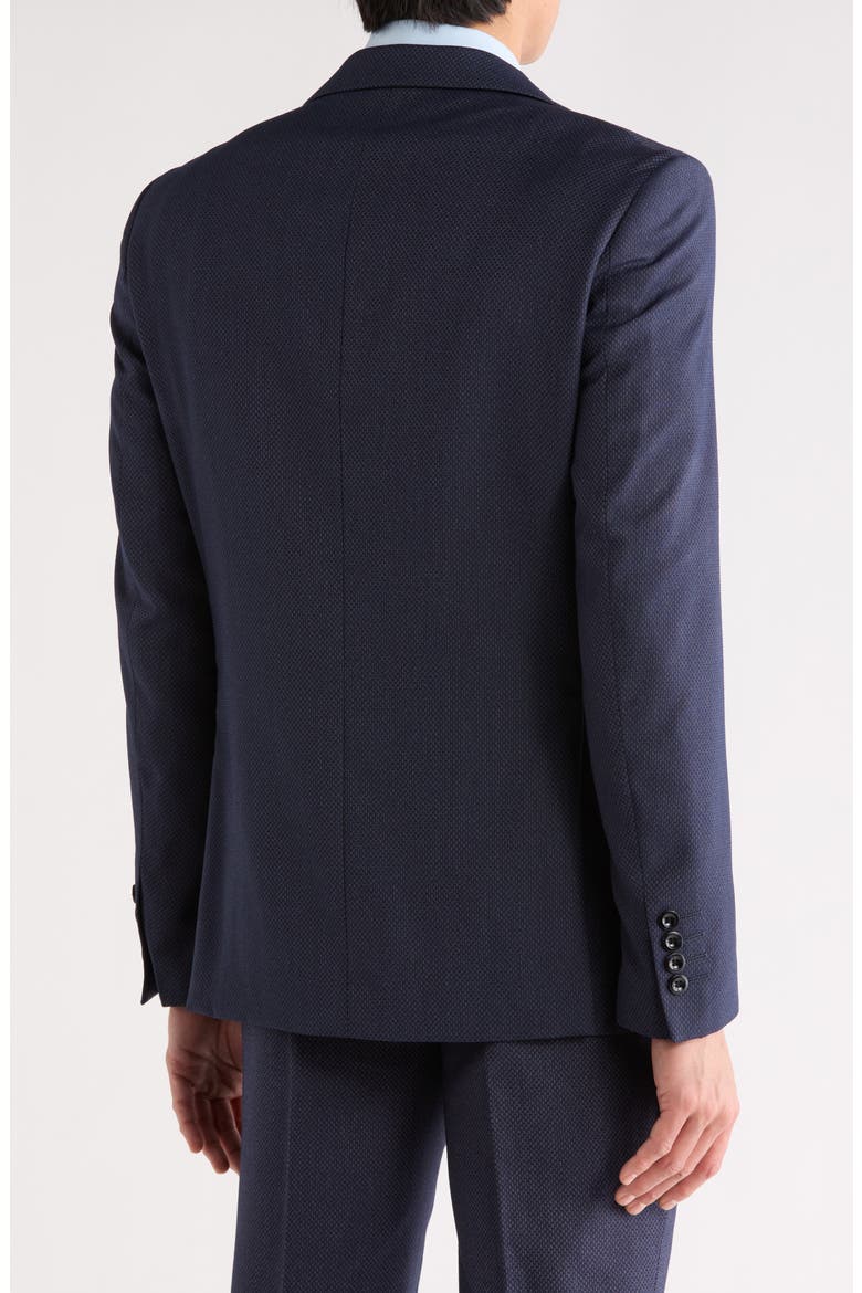 Slim Fit Dress Pants, Alternate, color, NAVY