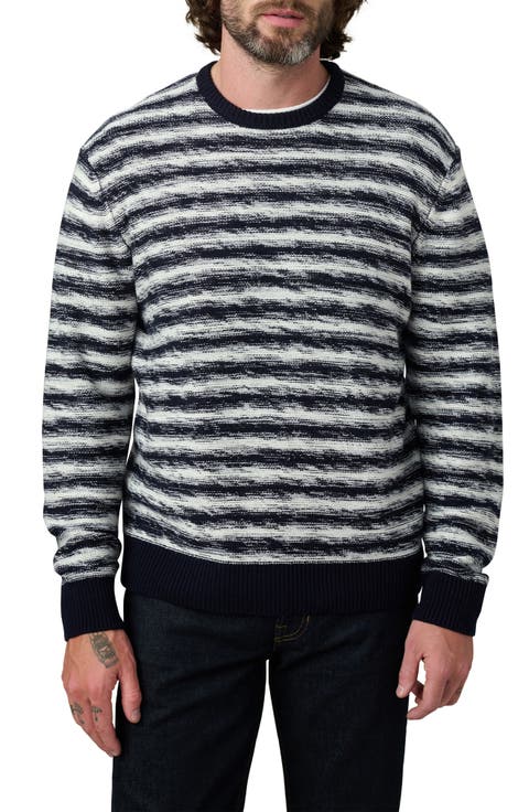 Drew Stripe Textured Sweater