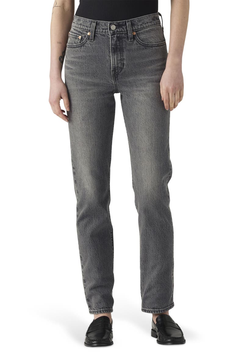 Wedgie High Waist Slim Leg Jeans, Main, color, AFTER HOURS NIGHT