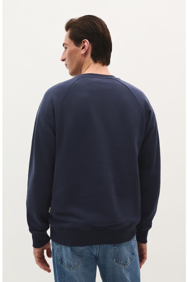 Theatre Flock Sweater, Alternate, color, Navy