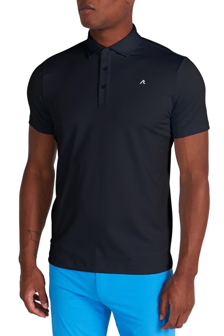 Alpine Solid Performance Polo, Main, color, TUXEDO