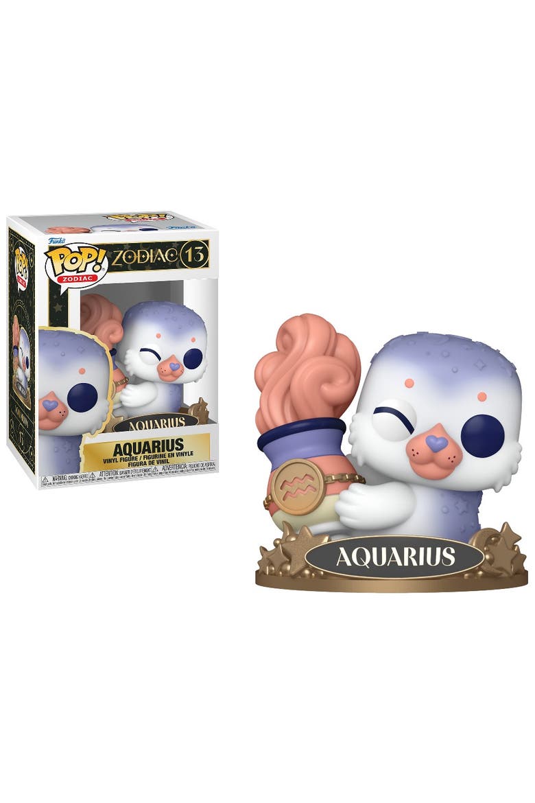 Aquarius (January 20 - February 18) Funko Pop! Zodiac Sign, Main, color, Multi-Color