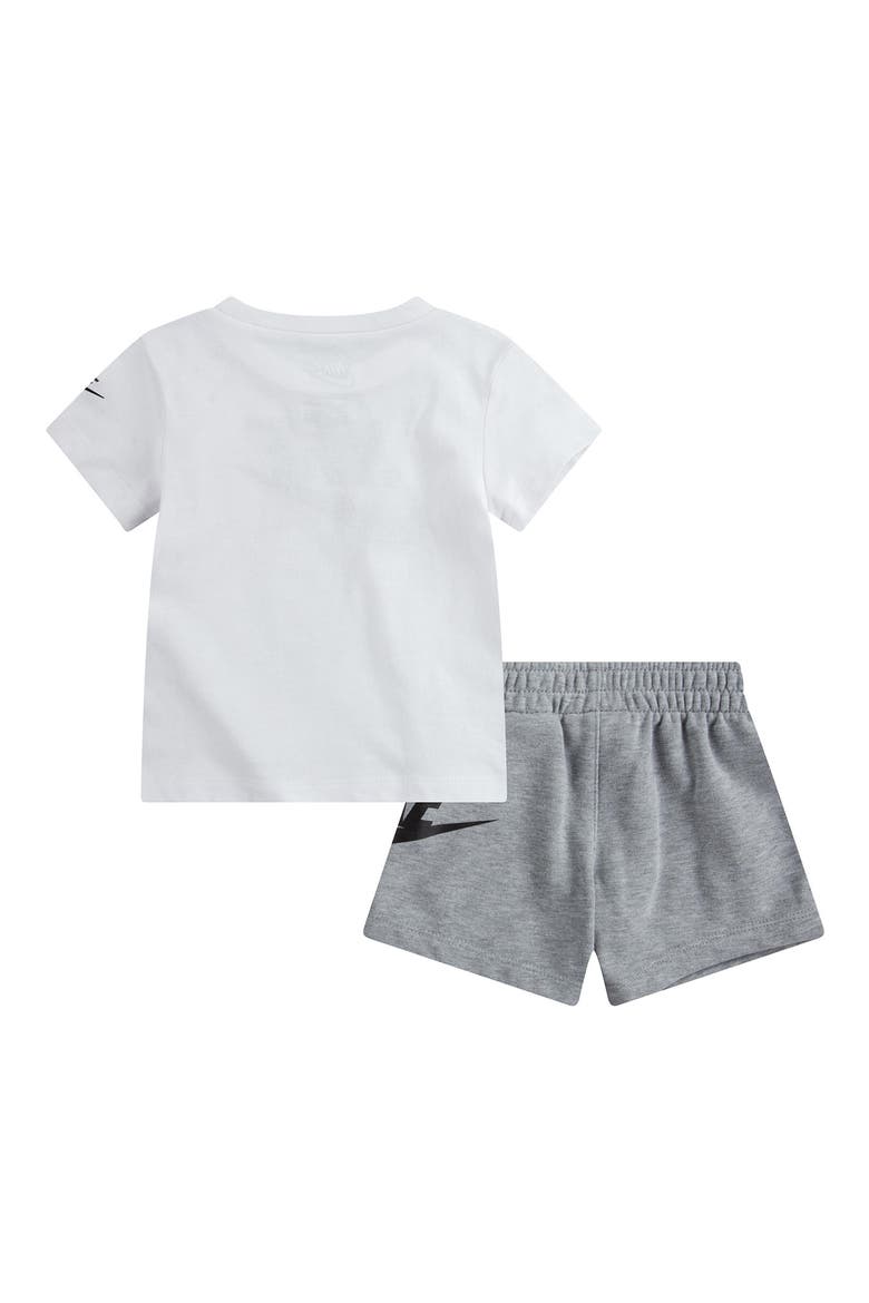 Futura T-Shirt & Shorts Set, Alternate, color, 042DK GREY