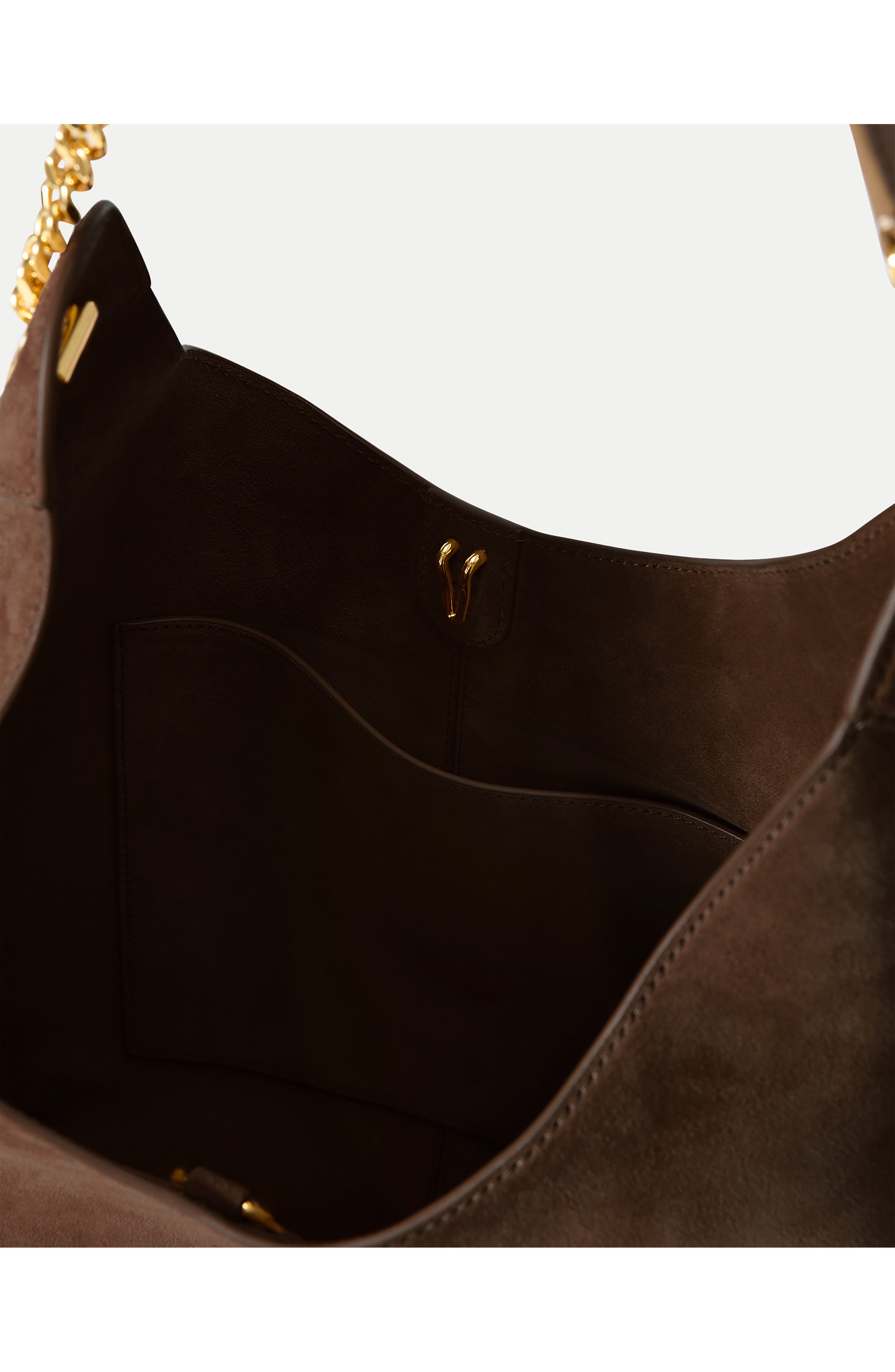 Jour Suede Hobo Bag, Alternate, color, ESPRESSO